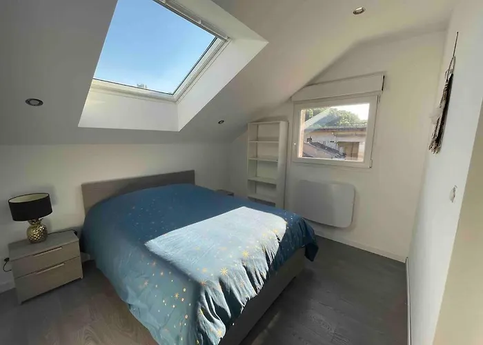 Duplex Cosy Nancy A 10 Minutes Apartment *